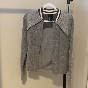 Dolan Black and Gray Women's Blazer